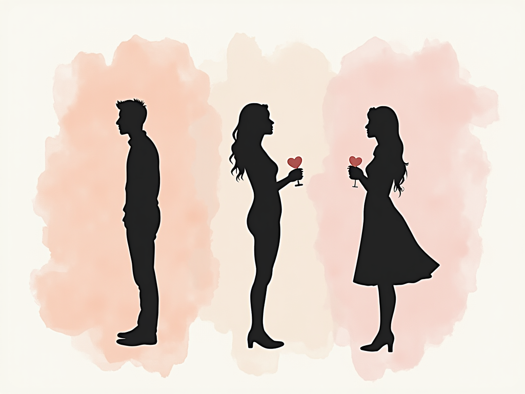 Person thinking about asexuality in relationship
