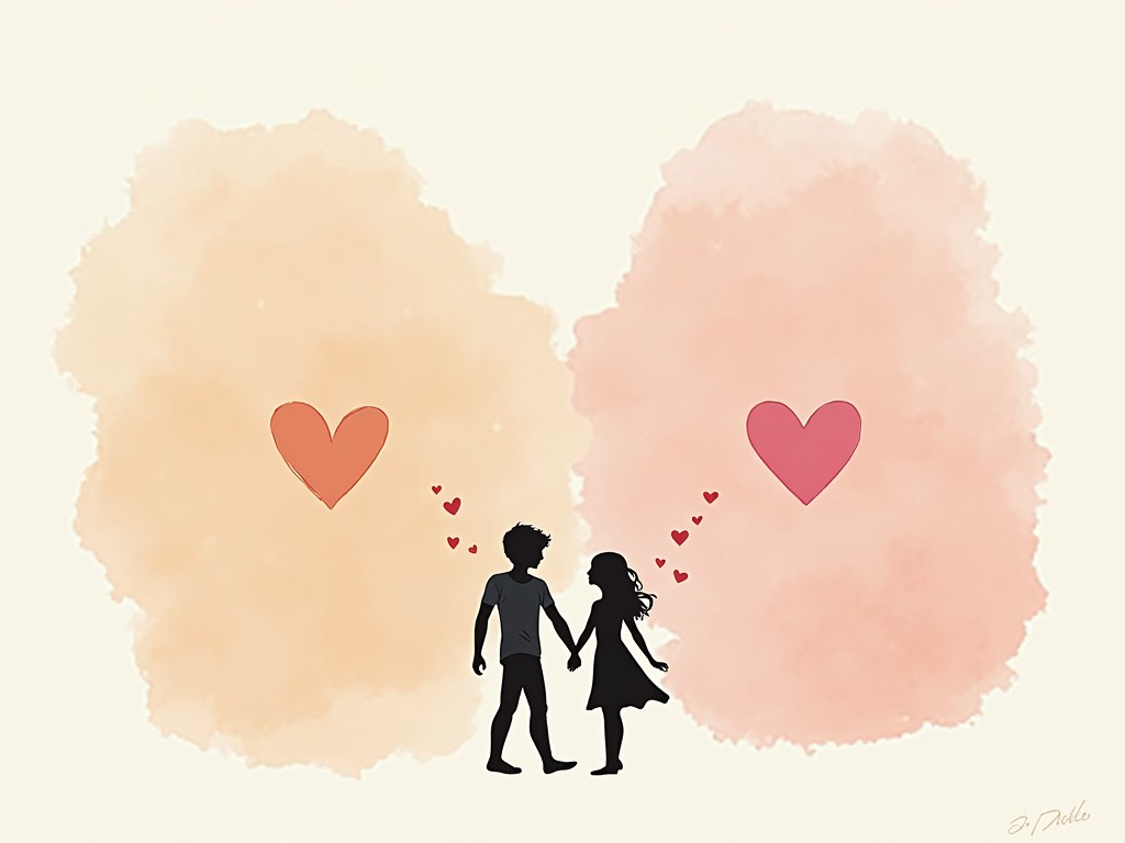 Person thinking about asexuality in relationship